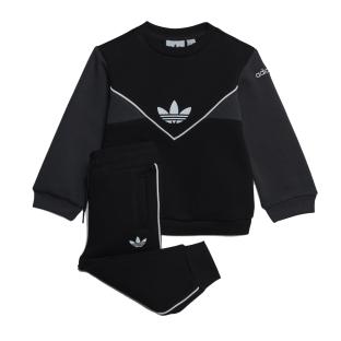 Survêtement Noir Garçon Adidas Crew pas cher