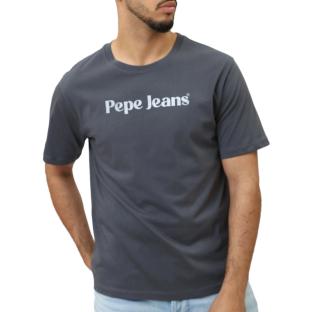T-shirt Gris Homme Pepe Jeans Clifton pas cher