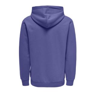 Sweat à Capuche Violet Homme Only & Sons Ceres vue 2