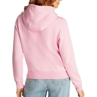 Sweat à Capuche Rose Femme Tommy Hilfiger Flag vue 0
