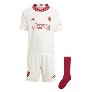 Manchester United Mini-Kit Junior Adidas 23/24 pas cher