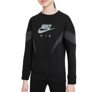 Sweat Noir Fille Nike DD7135 pas cher