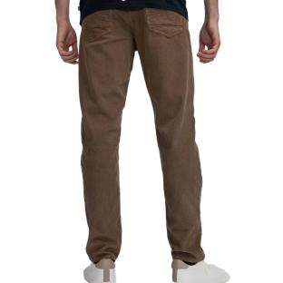 Jean Slim Marron Homme Petrol Industries Tapered vue 2