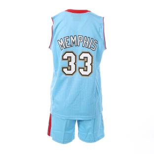 Menphis Ensemble de Baskets Bleu Garçon Sport Zone vue 2