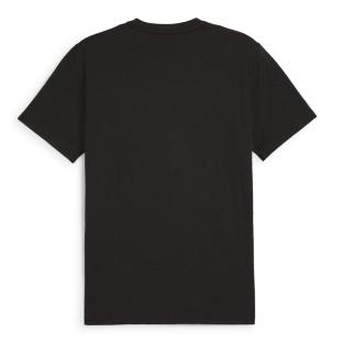 T-Shirt Noir/Orange Homme Puma Graphic vue 2
