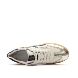 Baskets Beige/Blanc Femme Marco Tozzi Guido Maria vue 0