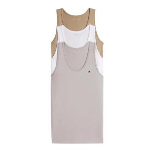 Débardeur Blanc/Beige Homme Tommy Hilfiger Tank vue 0