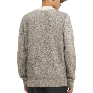 Pull Beige/Noir Homme Jack & Jones Space vue 2