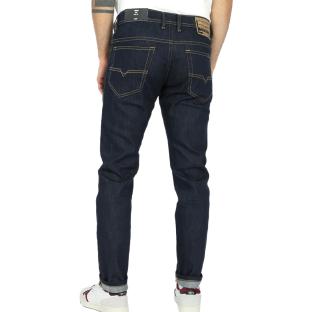 Jean Straight Bleu Foncé Homme Diesel Larkee69 vue 2