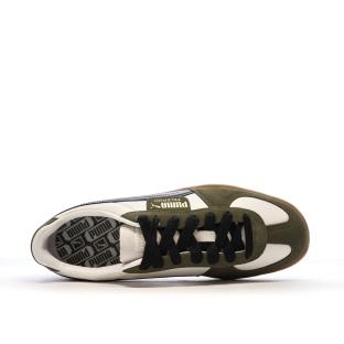 Baskets Kaki/Beige Homme Puma Palermo vue 4