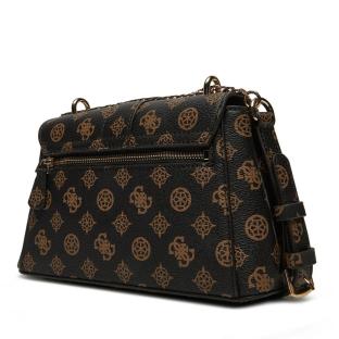 Sac à Bandoulière Marron Femme Guess Dorys vue 2