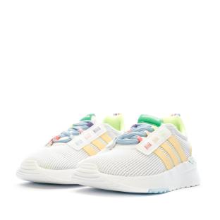 Baskets Blanches Fille Adidas Racer Tr21 I vue 6