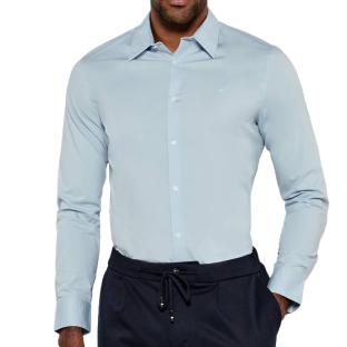 Chemise Bleu Clair Homme Calvin Klein Jeans Solid pas cher