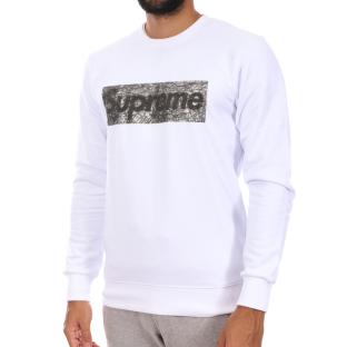 Sweat Blanc Homme Supreme Grip Alaba pas cher