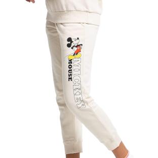 Jogging Beige Femme Disney Mouse Hello vue 0