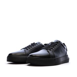 Baskets Noir Homme Calvin Klein Jeans Classic Cupsole Lace vue 0