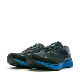 Chaussures de Running Noir/Bleu Homme Brooks Ghost 14 vue 6