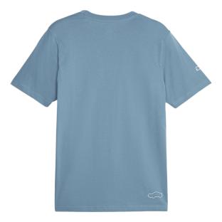 T-shirt Bleu Homme Puma Graphic 621026 vue 2
