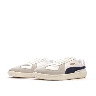 Baskets Blanches/Grises/Noires Homme Puma Army Trainer vue 5