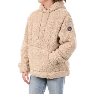 Veste en Sherpa Beige Femme Sherpa Compagnie des Amériques MARGAUX vue 0