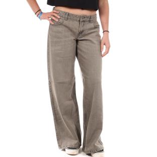 Jeans Loose Gris Femme Jennyfer DOUDOUIY vue 0