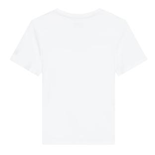 T-shirt Blanc Fille Tommy Hilfiger Essential vue 2