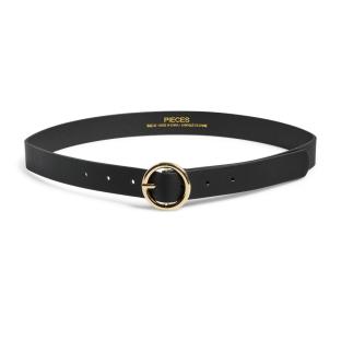 Ceinture Noire Femme Pieces Bonna vue 0
