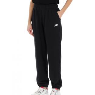 Jogging Noir Femme New Balance French Terry vue 0