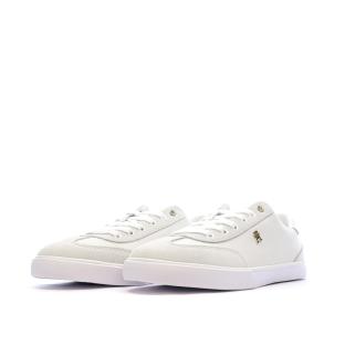 Baskets Ecru Femme Tommy Hilfiger Th Chic vue 0