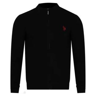 Veste Zippée Noir Homme US Polo ASSN ALLY pas cher