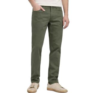 Lee Men’s Khaki Slim Fit Trousers in Olive Photo of the Espace des Marques %store% store - view of %key%