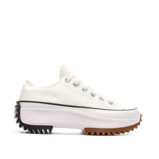 Baskets Blanches Femme Converse Run Star Hike 168817C vue 2