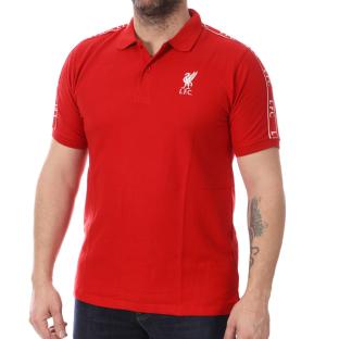 Polo Rouge Homme Liverpool PO1 pas cher