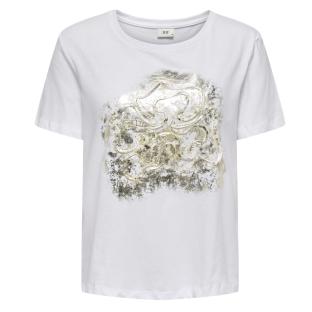 T-Shirt Blanc Femme JDY Louisa pas cher