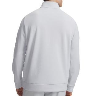 Sweat 1/4 zip Gris Clair Homme Under Armour Fleece 1373358 vue 0