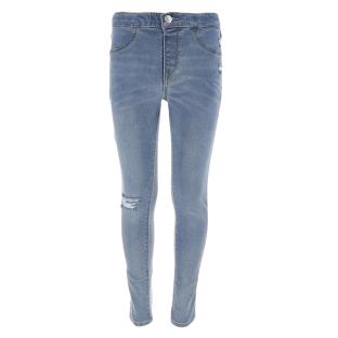 Jean Slim Bleu Fille Levi's 4EA559 pas cher