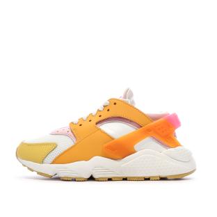 Baskets Oranges Femme Nike Air Huarache pas cher