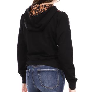 Sweat à capuche Noir Femme Supreme Grip Wild vue 2