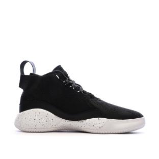 Chaussures de basketball Noires Homme Adidas Rose vue 0