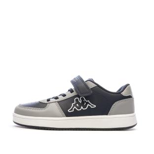 Baskets Grises/Marines Garçon Kappa Malone pas cher