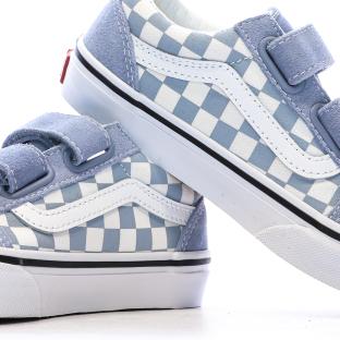 Baskets Bleu Garçon/Fille Vans Uy Old Skool vue 7