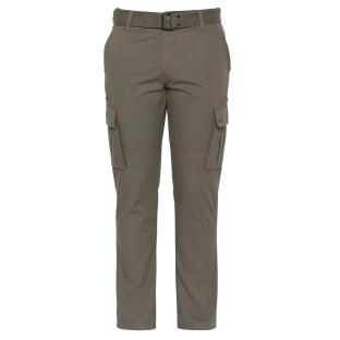 Pantalon fluide Kaki Homme Schott TRASSAULT vue 0