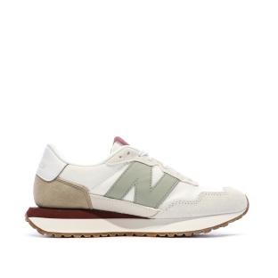Baskets Beiges/Vertes Femme New Balance 237 vue 2