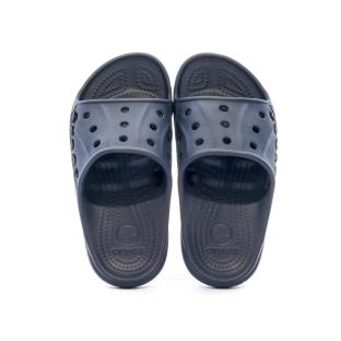 Claquettes Crocs Marine Homme Baya Slide U vue 3