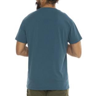T-shirt Bleu Homme Von Dutch LIFE vue 2