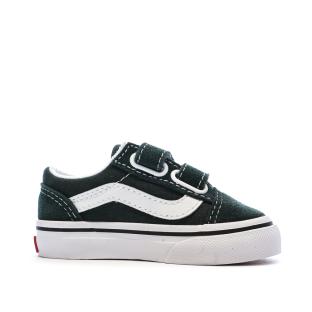Baskets Vert Foncé Enfant Vans Old Skool Glow Summer Nights vue 2