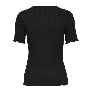 T-Shirt Noir Femme JDY FRANSISKA 15238718 vue 2