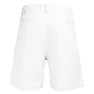 Men’s White Short Chinos by Teddy Smith Linen Photo of the Espace des Marques %store% store - view of %key%