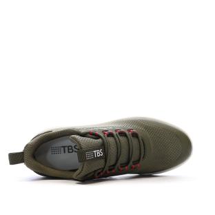 Baskets Kaki Femme TBS JAZZEVO vue 4