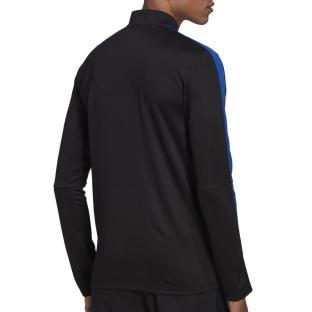 Haut d'entrainement Noir/Bleu Homme Adidas Tiro vue 2